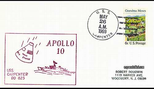 enveloppe USA 432 D - cover USA 432 D