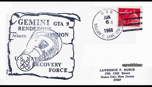 enveloppe USA 284 D - cover USA 284 D
