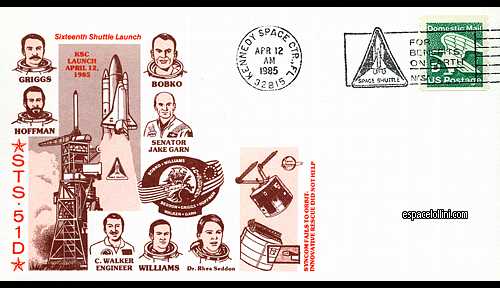 enveloppe USA 1985 - cover USA 1985