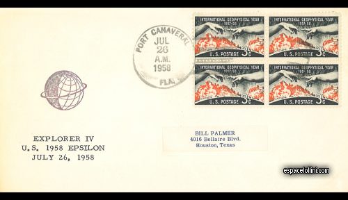 enveloppe USA 4 B - cover USA 4 B