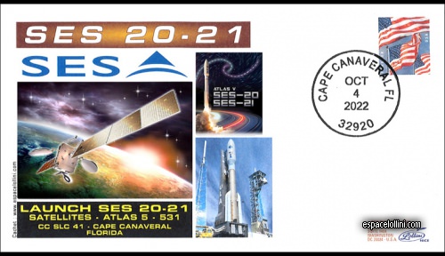 enveloppe SES 20 - 21 - cover SES 20 - 21