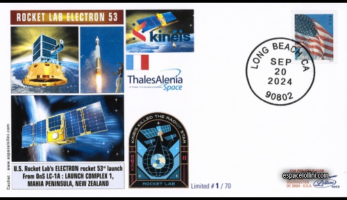 enveloppe Kineis Satellite - cover Kineis Satellite