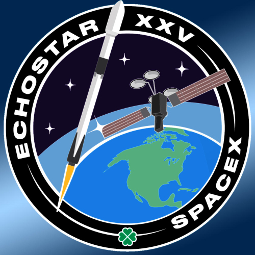 image of SPACEX EchoStar 25 Maxar Falcon 9 b5