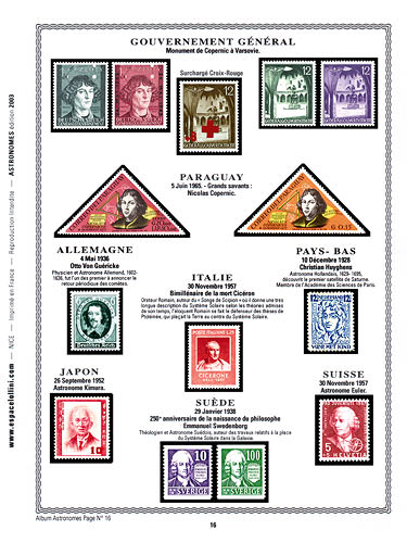 page astronome_16__ de album collection astronome de timbres