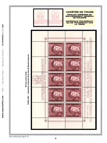page astronome_19__ de album collection astronome de timbres