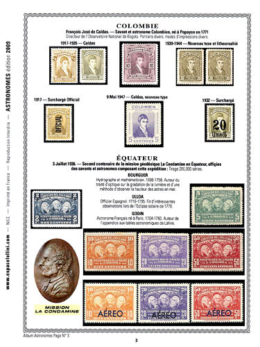 page astronome_3__ de album collection astronome de timbres