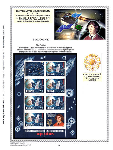 page astronome_40__ de album collection astronome de timbres