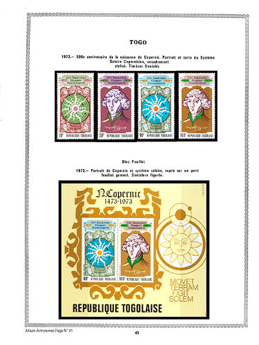 page astronome_41__ de album collection astronome de timbres