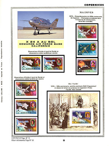 page astronome_50__ de album collection astronome de timbres