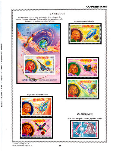page number astronome_54__ from album astronome to collect stamps