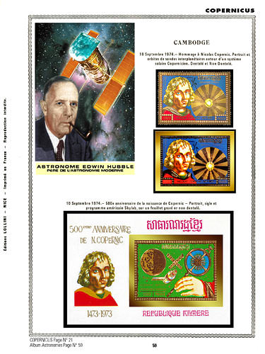 page astronome_59__ de album collection astronome de timbres