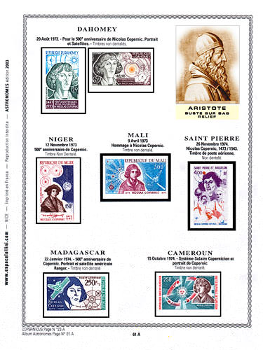 page number astronome_61_A_ from album astronome to collect stamps