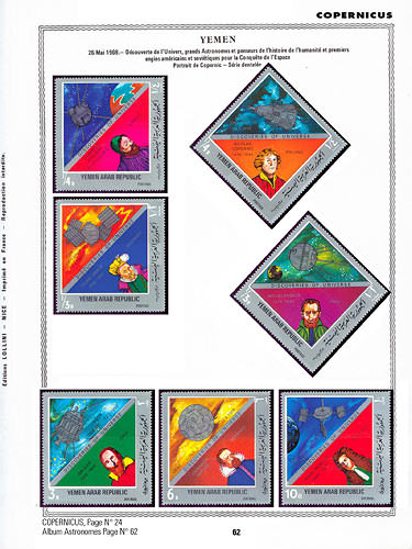 page astronome_62__ de album collection astronome de timbres