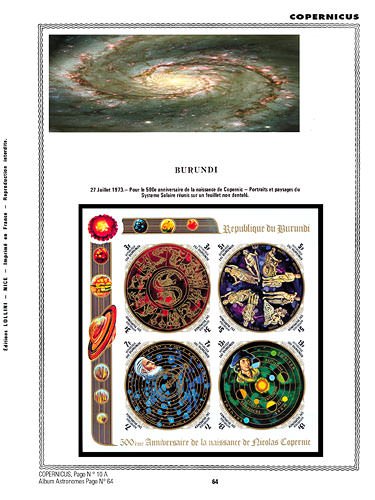 page astronome_64__ de album collection astronome de timbres