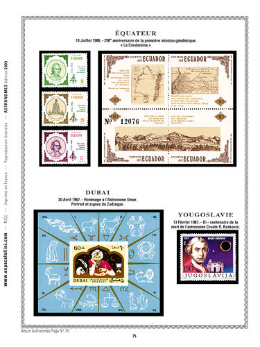 page astronome_75__ de album collection astronome de timbres