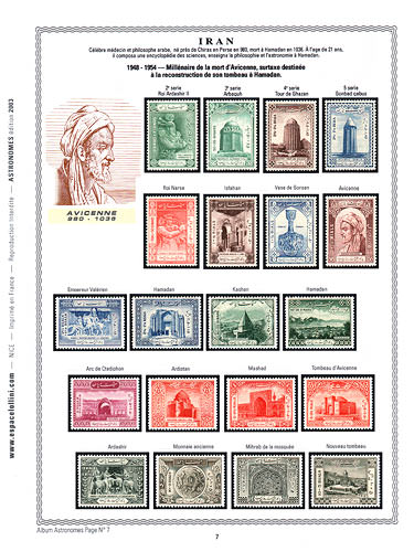 page astronome_7__ de album collection astronome de timbres