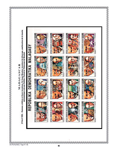 page astronome_86__ de album collection astronome de timbres
