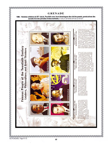 page astronome_87__ de album collection astronome de timbres