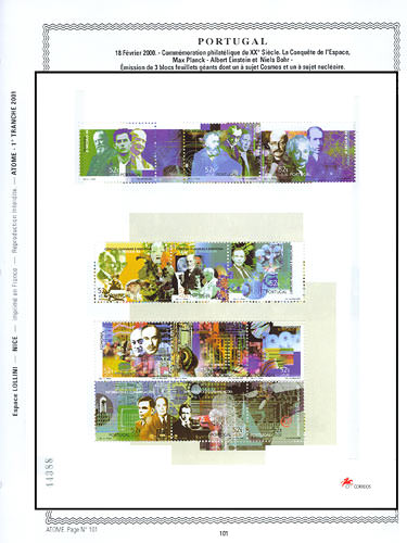 page number atome_101__ from album atome to collect stamps