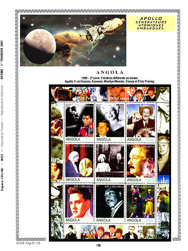 page number atome_109__ from album atome to collect stamps
