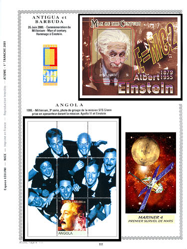 page number atome_111__ from album atome to collect stamps