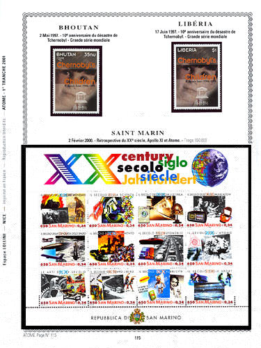 page atome_115__ de album collection atome de timbres