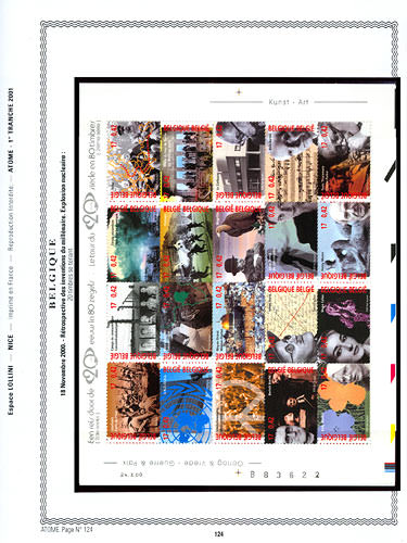 page number atome_124__ from album atome to collect stamps