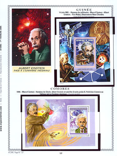 page atome_137__ de album collection atome de timbres