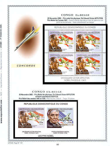 page atome_147__ de album collection atome de timbres