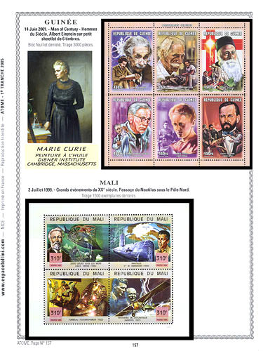 page atome_157__ de album collection atome de timbres