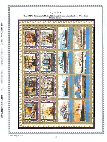page number atome_179__ from album atome to collect stamps