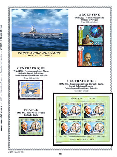 page atome_189__ de album collection atome de timbres
