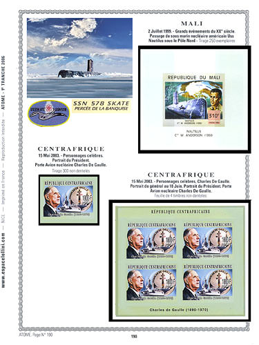 page atome_190__ de album collection atome de timbres