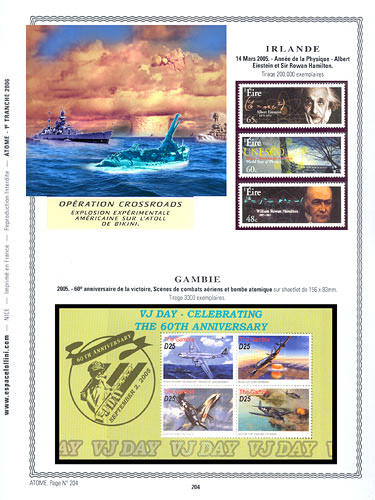 page number atome_204__ from album atome to collect stamps