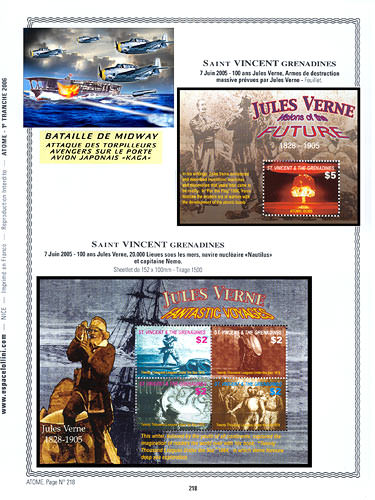 page number atome_218__ from album atome to collect stamps