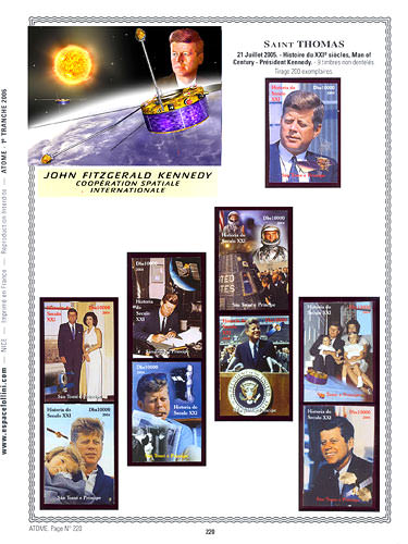page atome_220__ de album collection atome de timbres
