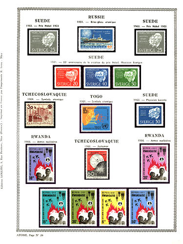page number atome_26__ from album atome to collect stamps