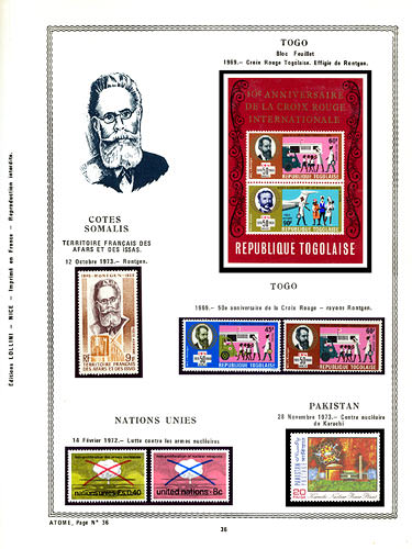 page number atome_36__ from album atome to collect stamps