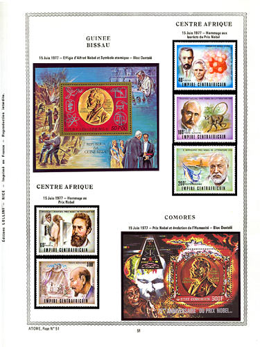 page number atome_51__ from album atome to collect stamps