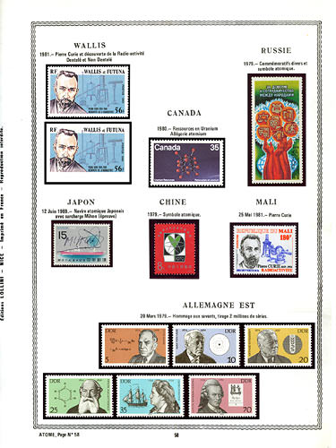 page number atome_58__ from album atome to collect stamps