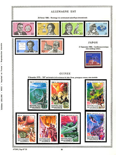 page number atome_59__ from album atome to collect stamps