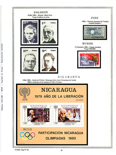 page number atome_62__ from album atome to collect stamps
