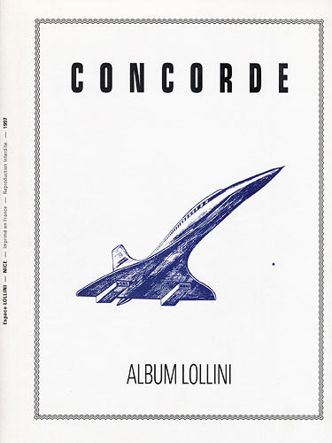 page concorde_0__ de album collection concorde de timbres