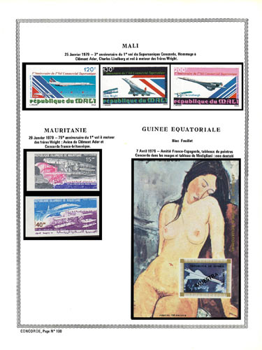 page number concorde_100__ from album concorde to collect stamps