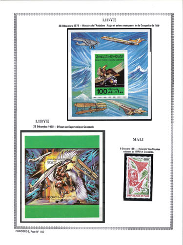 page number concorde_102__ from album concorde to collect stamps