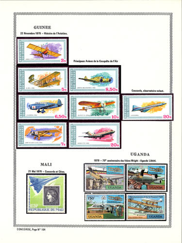 page number concorde_104__ from album concorde to collect stamps