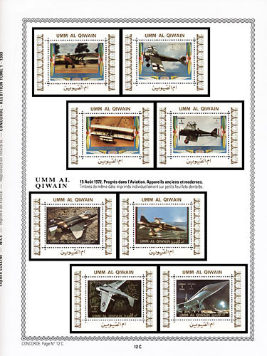 page concorde_12_C_ de album collection concorde de timbres