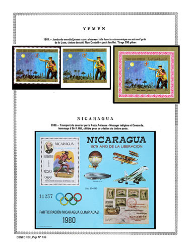 page concorde_136__ de album collection concorde de timbres