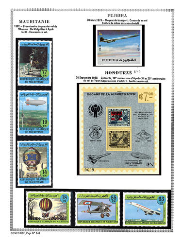 page concorde_141__ de album collection concorde de timbres