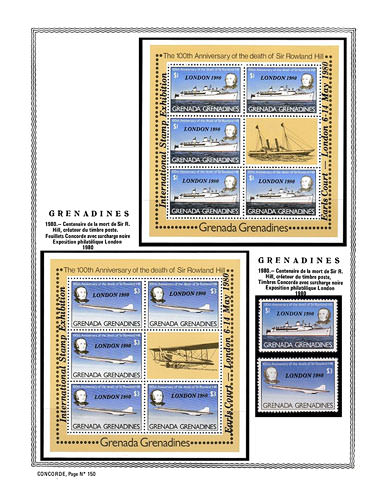 page concorde_150__ de album collection concorde de timbres